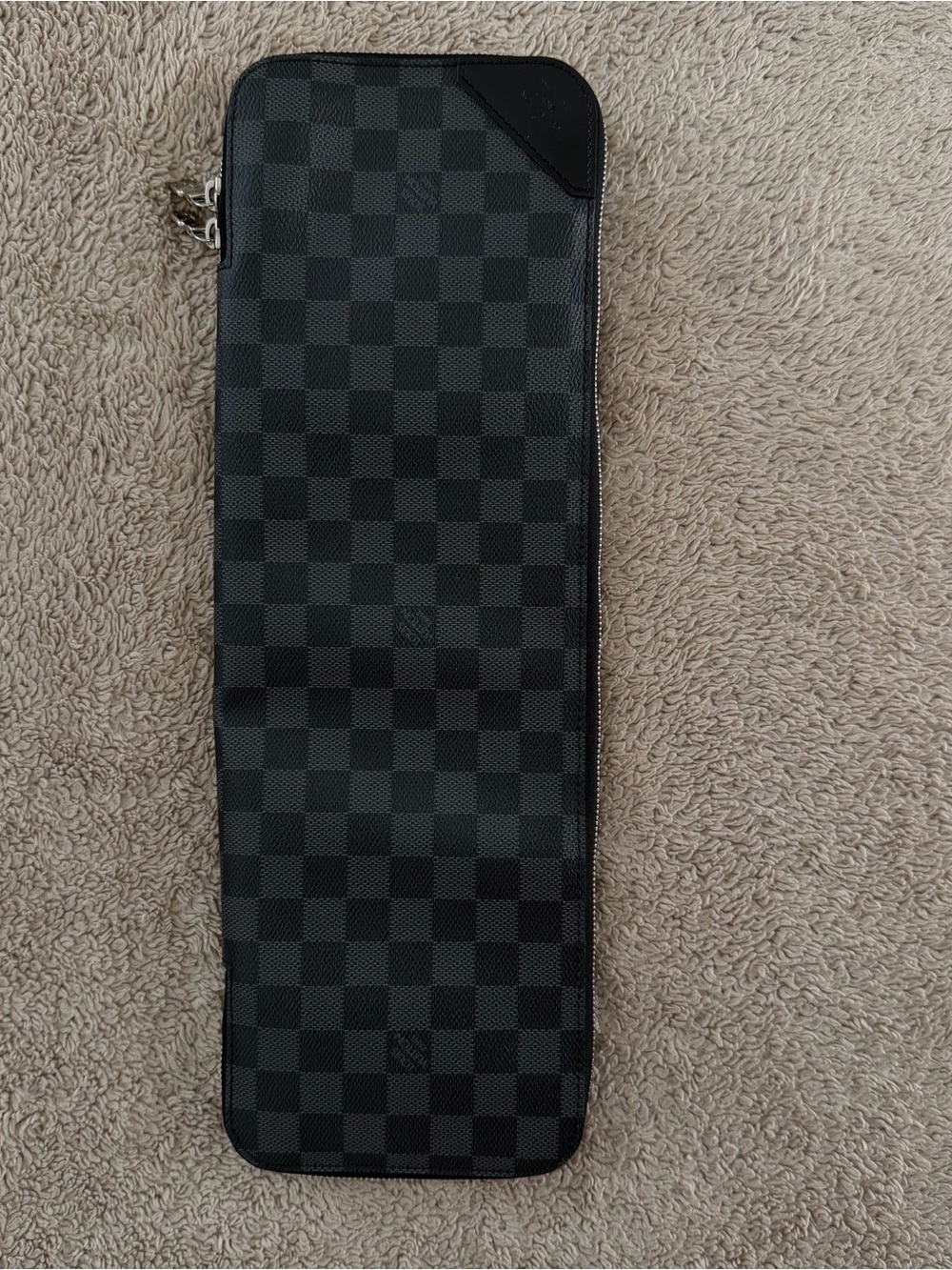 Louis Vuitton Damier Graphite 5 Tie Case